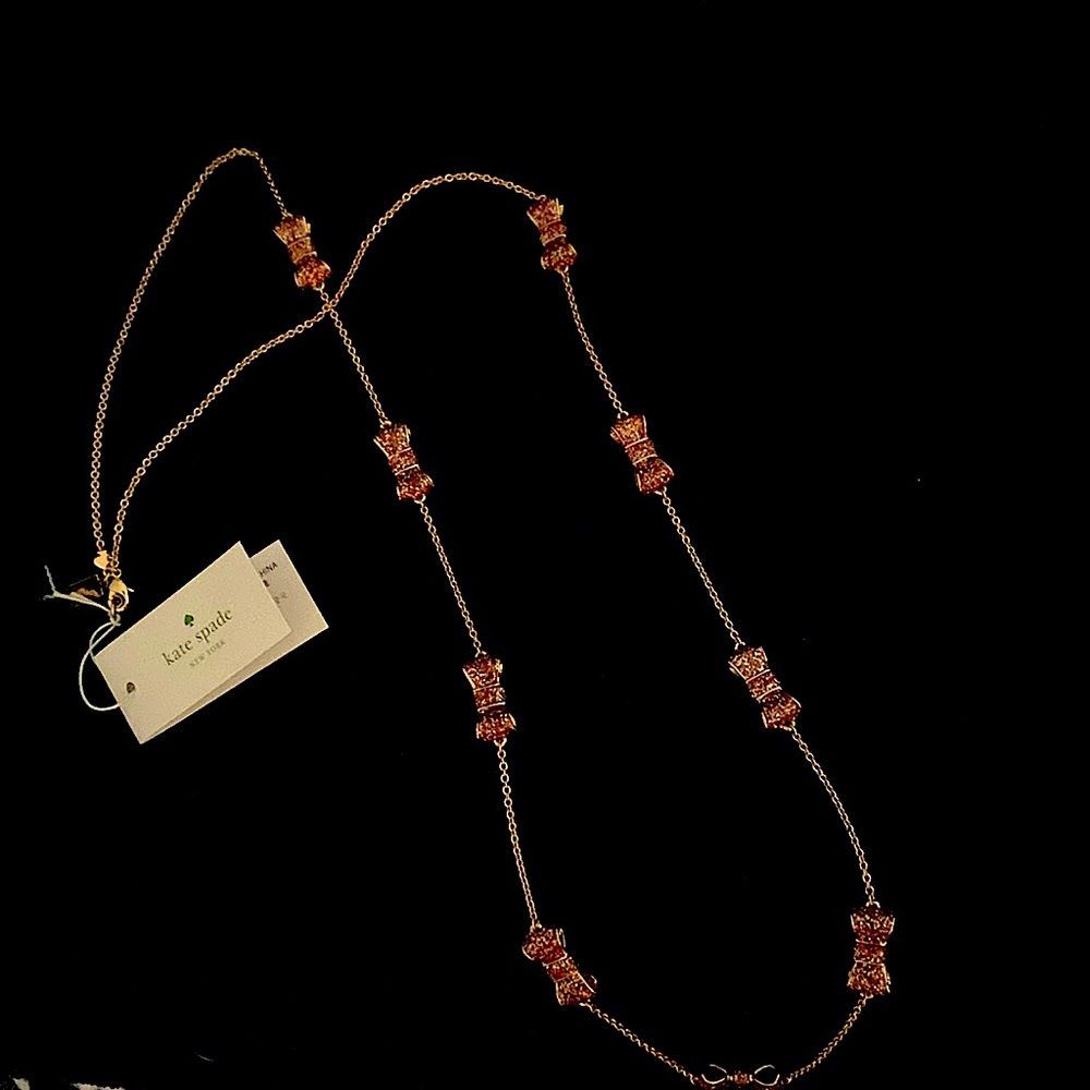 Kate Spade Gold Necklace Elegant Jewelry